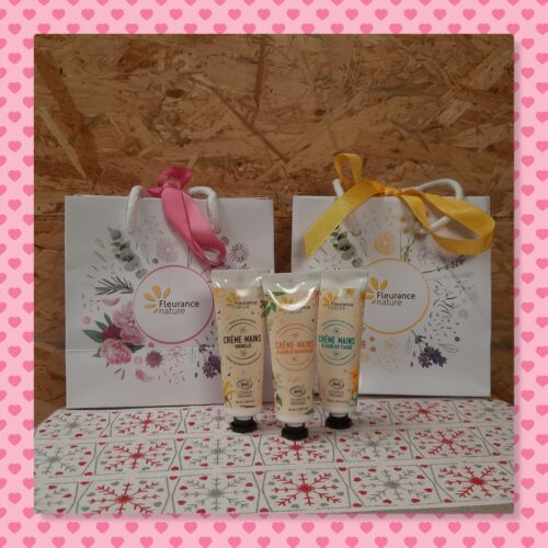 Trio crèmes mains Fleurance nature