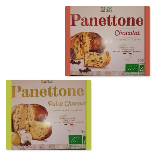 Panettone choco ou poire choco